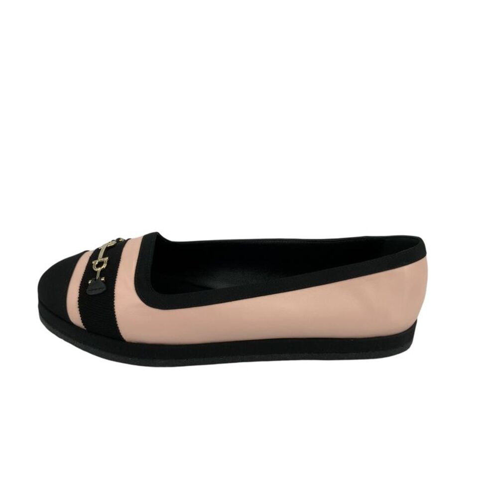 Salvatore Ferragamo Women Kaci Gancini Ballerina Shoes Pink 10